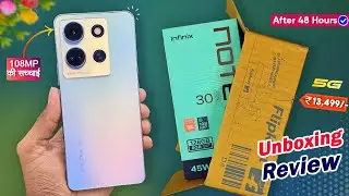 Infinix Note 30 5g Unboxing & Review After 48 Hrs | Pubg Test Review | Infinix Note 30 5g unboxing