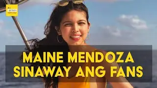 Maine Mendoza Sinaway ang mga Fans nya