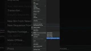 Part 1 - Create Proxies for better performance inside Premiere Pro