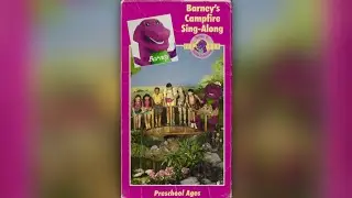 Barney’s Campfire Sing-Along [1990] - 1990 VHS Release