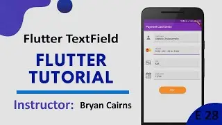 Flutter - 28 TextField | Introduction to Flutter Development Using Dart