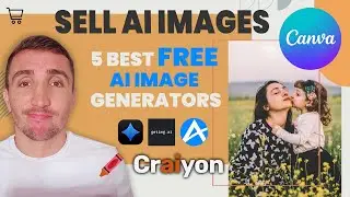 Sell AI images - 5 best free AI image generators