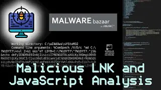 Malicious Lnk and JavaScript Analysis