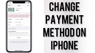 How to Update Payment Method On iPhone iPad iOS 15 | Change Payment Method iPhone | 2022