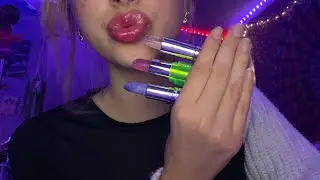 ASMR color changing lipstick 💕