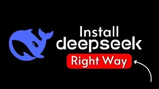 Install DeepSeek R1 Locally on PC (Right Way)