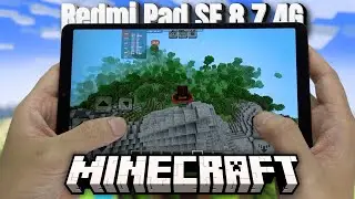 Redmi Pad SE 8.7 4G 2024 test game MineCraft | Helio G85