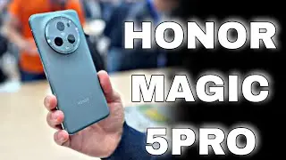 HONOR MAGIC 5 PRO🔥🔥 - O'ZBEKCHA OBZOR / KAMEROFONLAR QIROLI ⚡😱⚡