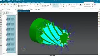 #NX CAM #4axis Machining