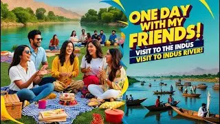 One Day with my Friends and Visit to the Indus River and DGK. | My First Vlog 2022 | Shoaib Khan |