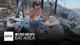 Park Fire survivors return to destroyed homes and begin the rebuilding process