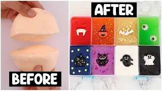 8 EXTREME SLIME PALETTE MAKEOVERS! *fixing my 2 year old slime*