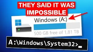 Changing the Windows C: Drive to Any Letter