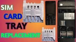 Karbonn Mobile Sim Card Tray Replacement || How to Replace Damaged Sim Card Slot