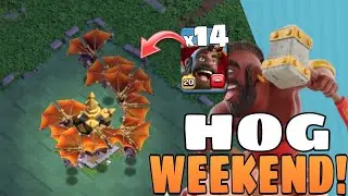 How to use mass HOG GLAIDER's in Max BH10 full Tutorial | Clash of Clans Builder Base 2.0