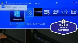 The PS4 Slim Console Setup & Walkthrough