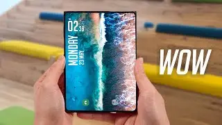 Samsungs Rollable Phone - This Hands On Video Will Blow Your Mind