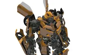 Bumblebee - АНИМАЦИЯ - ТЕСТ 3DS MAX 2020