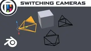 Blender Tutorial - How to use Markers to Switch Between Cameras