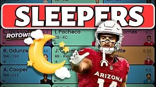 5 WR Sleepers Nobody is talking about...yet II 2024 Fantasy Football