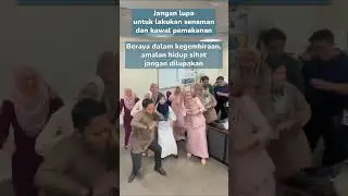 Bersenam dan kawal pemakanan semasa beraya