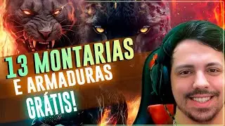 13 MONTARIAS & SKINS DE ARMADURAS GRATIS - SAIBA COMO RESGATAR! - 6º TEMPORADA - DIABLO 4 - VOH