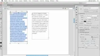 Adobe Flash CS6 Tutorial | Threading Text Frames Together