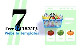 7 Best Free Grocery Website Templates | Themeim