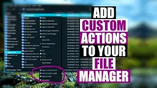 Adding Custom Actions To Your File Manager