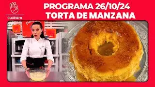 TORTA DE MANZANA por VALENTINA SALEZZI | CUCINARE TV - Programa 26/10/24