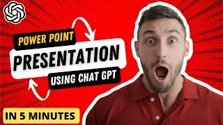 How To Make Power Point Presentations Slides Using Chat GPT |  Step-by-Step Guide