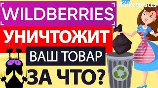 Утилизация товаров на Wildberries. Почему ваш товар могут утилизировать? Как узнать и действовать?