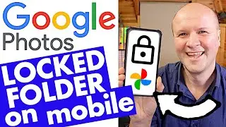 Hide and find photos in LOCKED FOLDER on GOOGLE PHOTOS mobile phone app!