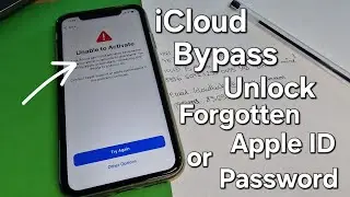 iCloud Bypass/Unlock without Computer with Forgotten Apple ID or Password Any iPhone/iOS