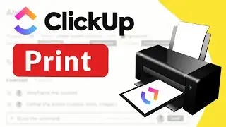 How to PRINT ClickUp | 3 ways to print task list or export views from ClickUp