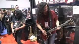 NAMM 2010. Krankenstein Jr presented by Armored Saint Jeff Duncan and Phil Sandoval