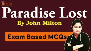 Paradise Lost MCQ || Important MCQ on Paradise Lost || Paradise Lost by John Milton