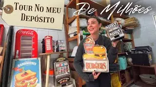 Tour no meu “Depósito de Achados”  As coisas mais incríveis!!! 