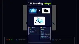 🔥 CSS Masking Text Effect | Learn Amazing CSS Tricks! 💻✨