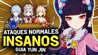 GUÍA RÁPIDA de YUN JIN - La REINA de los ATAQUES NORMALES Genshin Impact