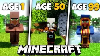 Surviving 99 Years In Minecraft As A Pillager!