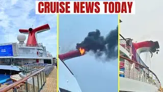 Carnival Ship Catches Fire After Lightning Strike