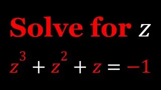 Solving A Quick And Easy Cubic | Problem 