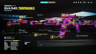 *MEJORADA* el ARMA con MENOS RETROCESO de WARZONE!​👑​| ​la MEJOR CLASE de la SVA 545 en WARZONE