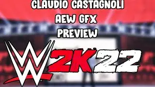 Claudio Castagnoli GFX Preview | WWE 2K22 PC Mod Showcase