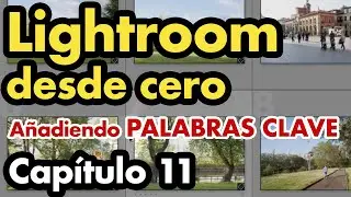Módulo biblioteca, AÑADIENDO PALABRAS CLAVE. Curso de Lightroom Classic – Capítulo 11
