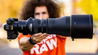 This is the Nikon Z 600mm F4 TC and it Costs $15,500!!!