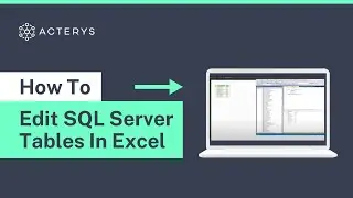 How To Edit SQL Server Tables In Excel