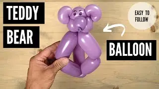 How To Make an Easy Balloon Teddy Bear