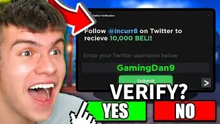 How To VERIFY YOUR TWITTER ACCOUNT In Roblox PROJECT NEW WORLD For FREE REWARDS!